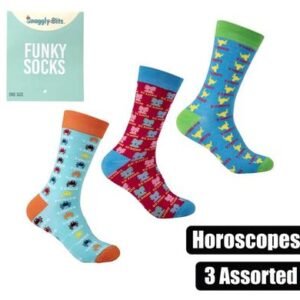 Socks unisex zodiac taurus/gemini/cancer