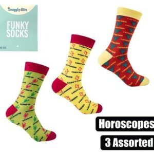 Socks unisex zodiac scorpio/sagit/capric