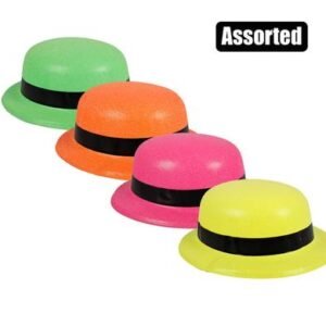 Dress up hat bowler glitter