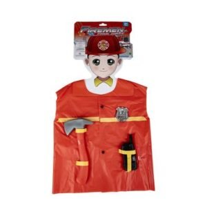 Dress up costume fireman + accessories