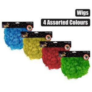 Dress up clown wig