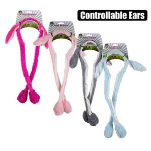 Dress up bunny headband ear control