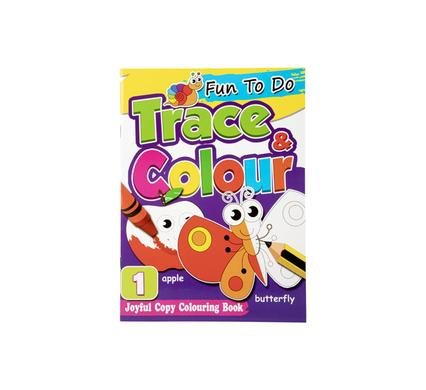 Book colouring and trace 1