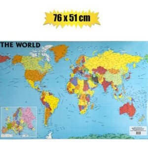 Educational chart the world