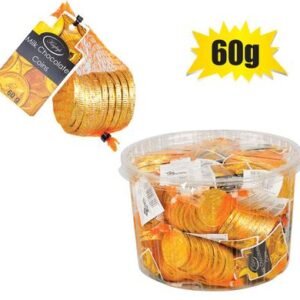 Sweet choc rp coins 60g (t)