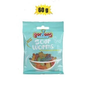 Sweet gummy gs sour worms 60g (th)
