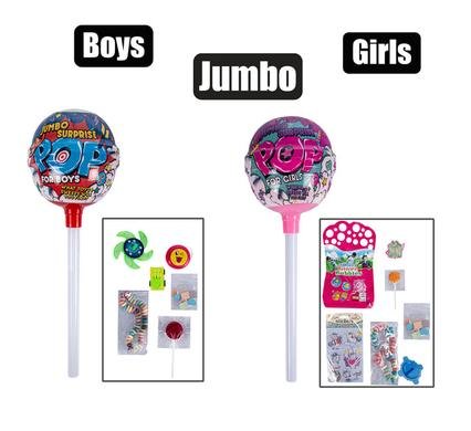 Sweet novelty gd jumbo surprise lolly