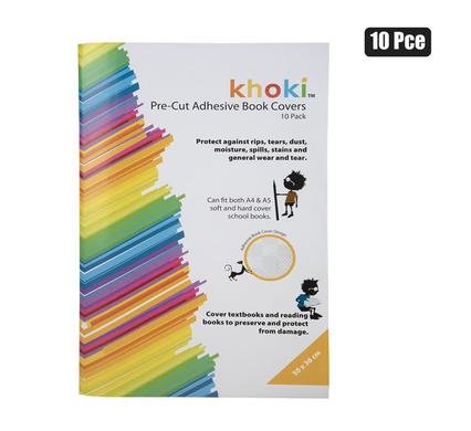 Book cover a4 pre-cut adhesive 10pc