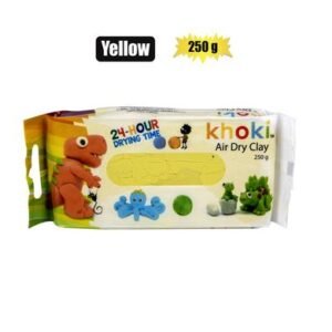 Art+craft air dry clay 250g yellow