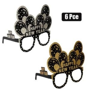 Party new year paper glasses 6pce