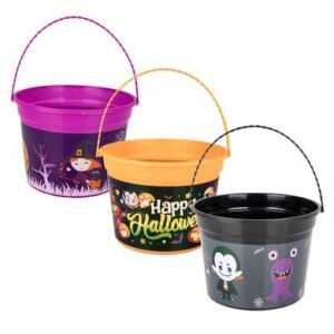 Halloween themed bucket