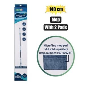 Mop microfibre multi angle w/squeegee