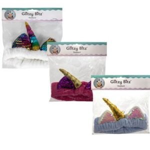 Hair band unicorn design 18cm