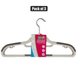 Clothes hangers abs non-slip 3pc