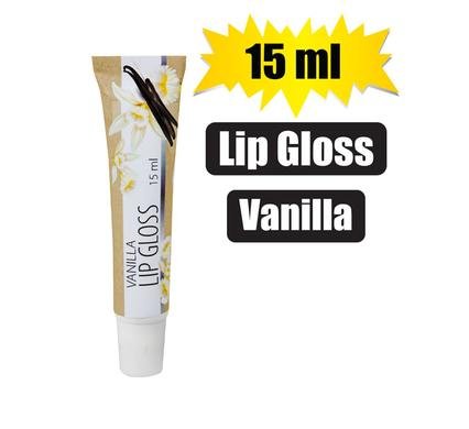 Lip gloss tube vanilla 15ml