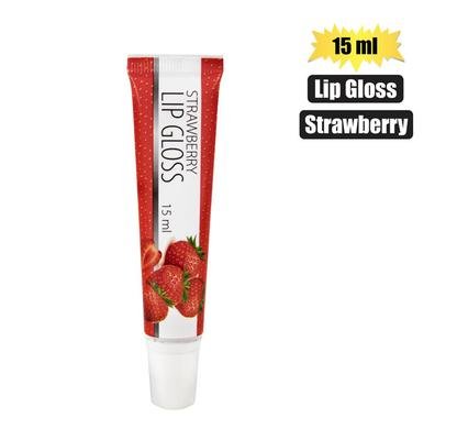 Lip gloss tube strawberry 15ml
