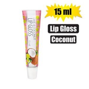Lip gloss tube lime coconut 15ml