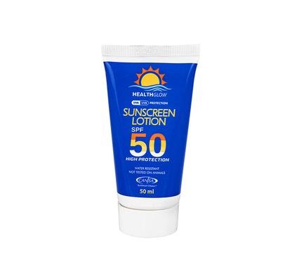 Sunscreen lotion spf50 50ml tube