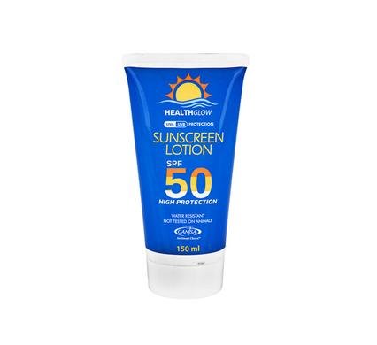 Sunscreen lotion spf50 150ml tube