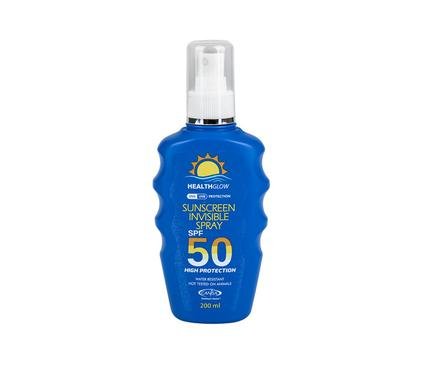 Sunscreen spf50 200ml invisible spray