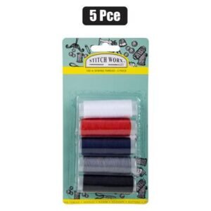 Haberdashery sewing thread 5 asstd 100m