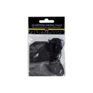 Gift swing tag 5cm 12pc shaped asstd