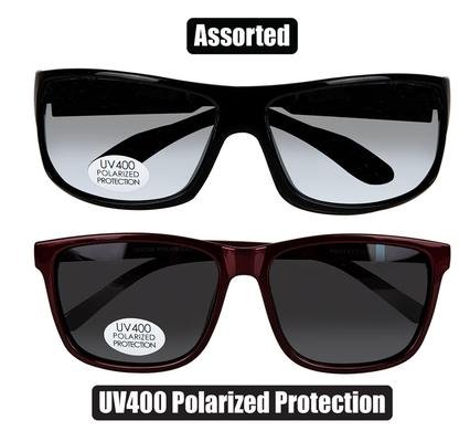 Sunglass pol/mens sports wrap