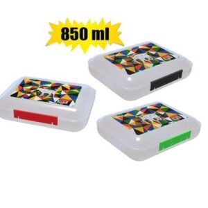 Lunch box pl 850ml patriotic colours