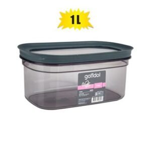 Cannister vinto oval 1l smoke color