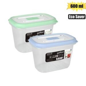 Container ecosaver 600ml 14x10x10cm