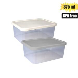 Container quick box 375ml 13x8x5cm