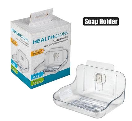 Soap holder self adhesive sticker