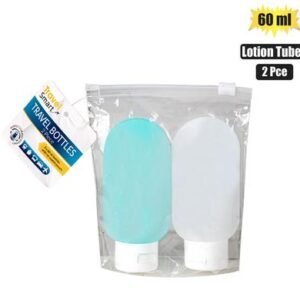 Travel lotion tubes 2pce 60ml capsule