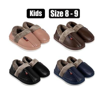 Slipper kids w/lining size 8-9