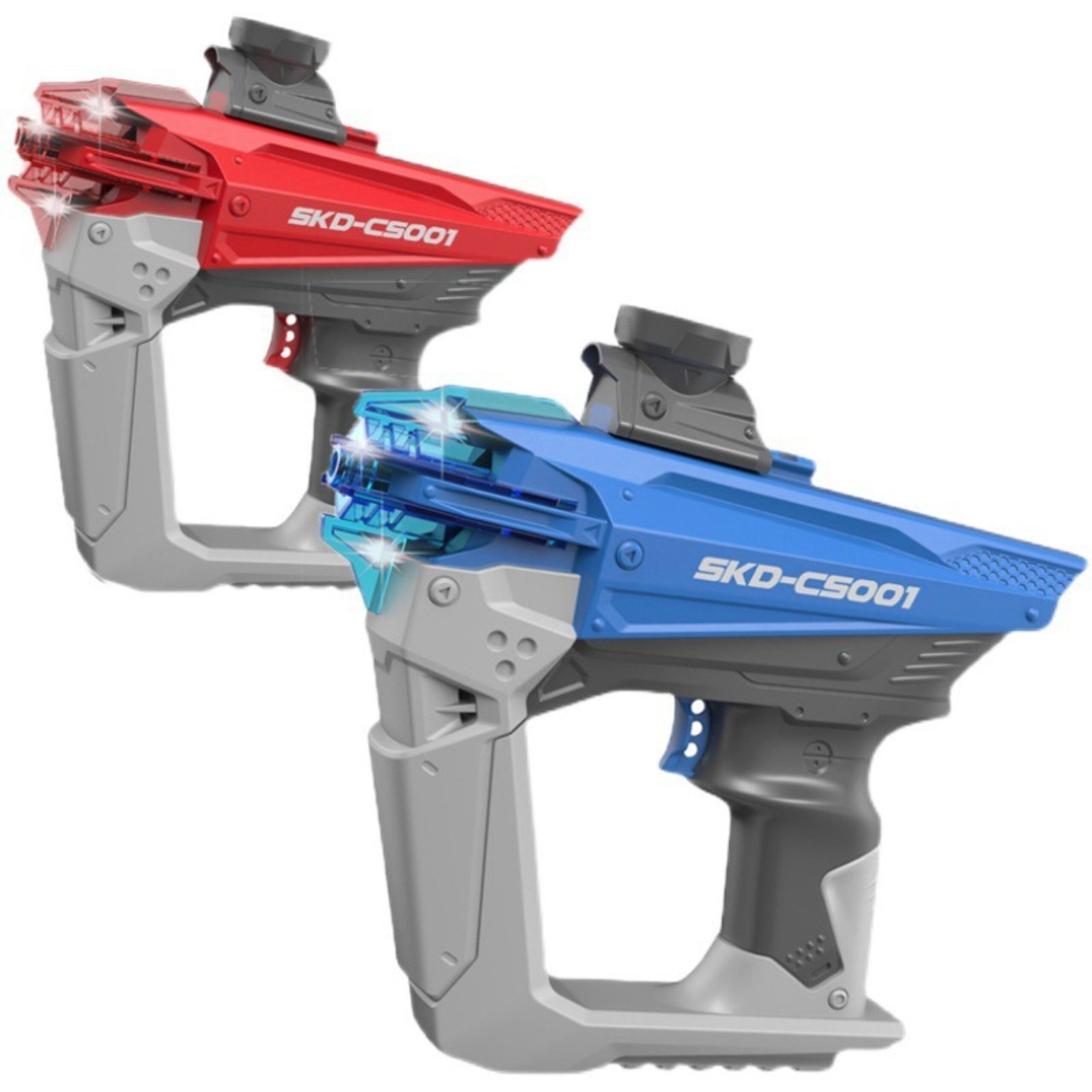 SKD-CS001 Electronic Gel Blaster Gun, Blue - High Speed, LED Lights - Image 5