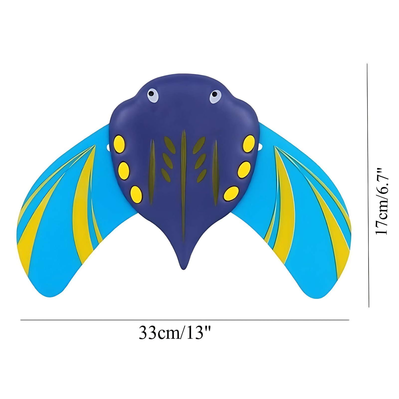 Gliding Stingray Pool Toy - Soft & Durable Water Toy | Swim Fun - Image 2