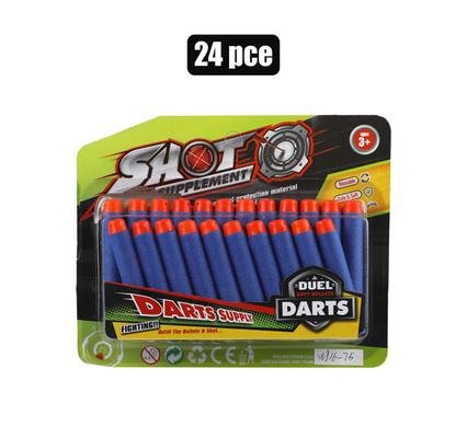 Gun refill foam darts 24pc