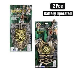 Boys playset sword knight set 2pc