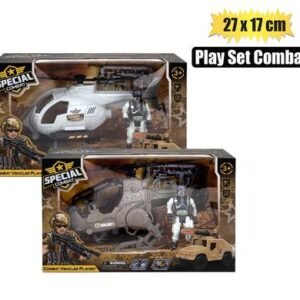 Boys playset combat 27x17cm
