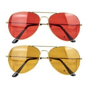 Dress up aviator glasses