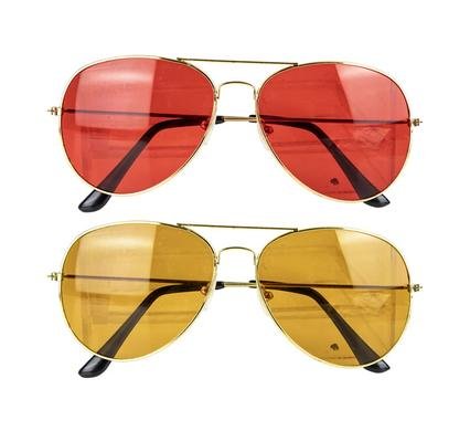 Dress up aviator glasses