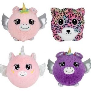 Plush ball unicorn/cat 30cm