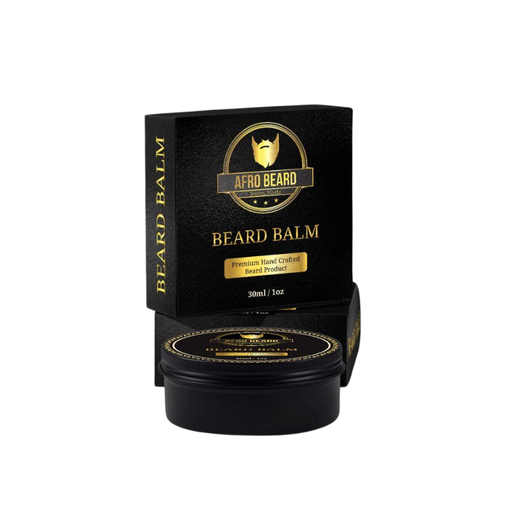AfroBeard Ultimate Beard Growth & Care Bundle: Classic Oil, Balm & Deluxe Roller - Image 4