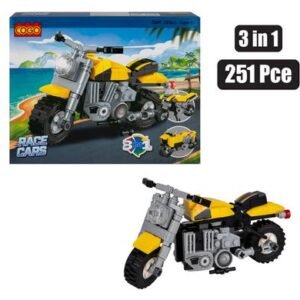Building blocks cogo motorbike 251pcs