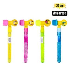 Bubble wand novelty hammer asstd 25cm