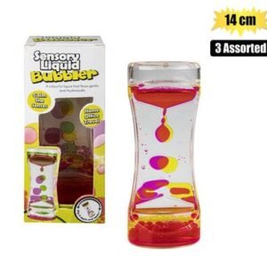 Novelty sensory liquid bubbler 14cm