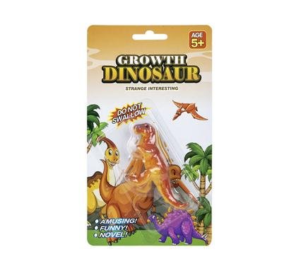 Novelty growing dino animals 10cm asstd