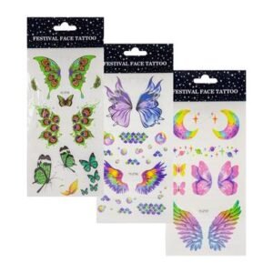 Sticker tattoo temporary face/body