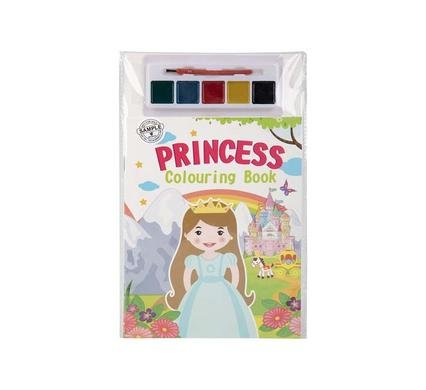 Book colouring princess
