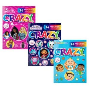 Book colouring crazy cocomelon 24p